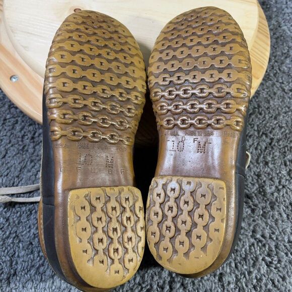 LL Bean Boots Maine Hunting Shoe Men Size 10 Leather Duck Waterproof Made in USA main image 6